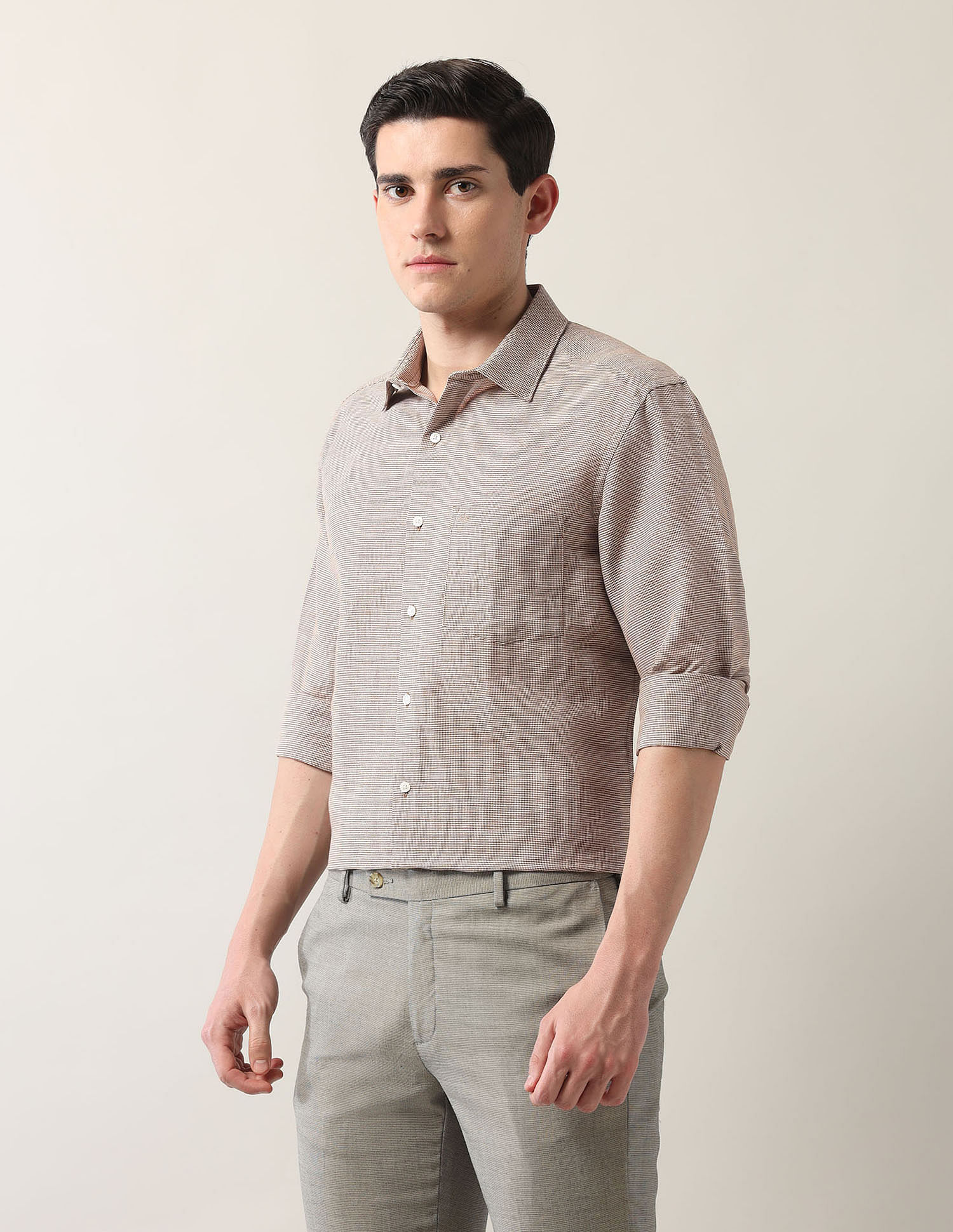 Arrow Houndstooth Liberty Classic Fit Shirt