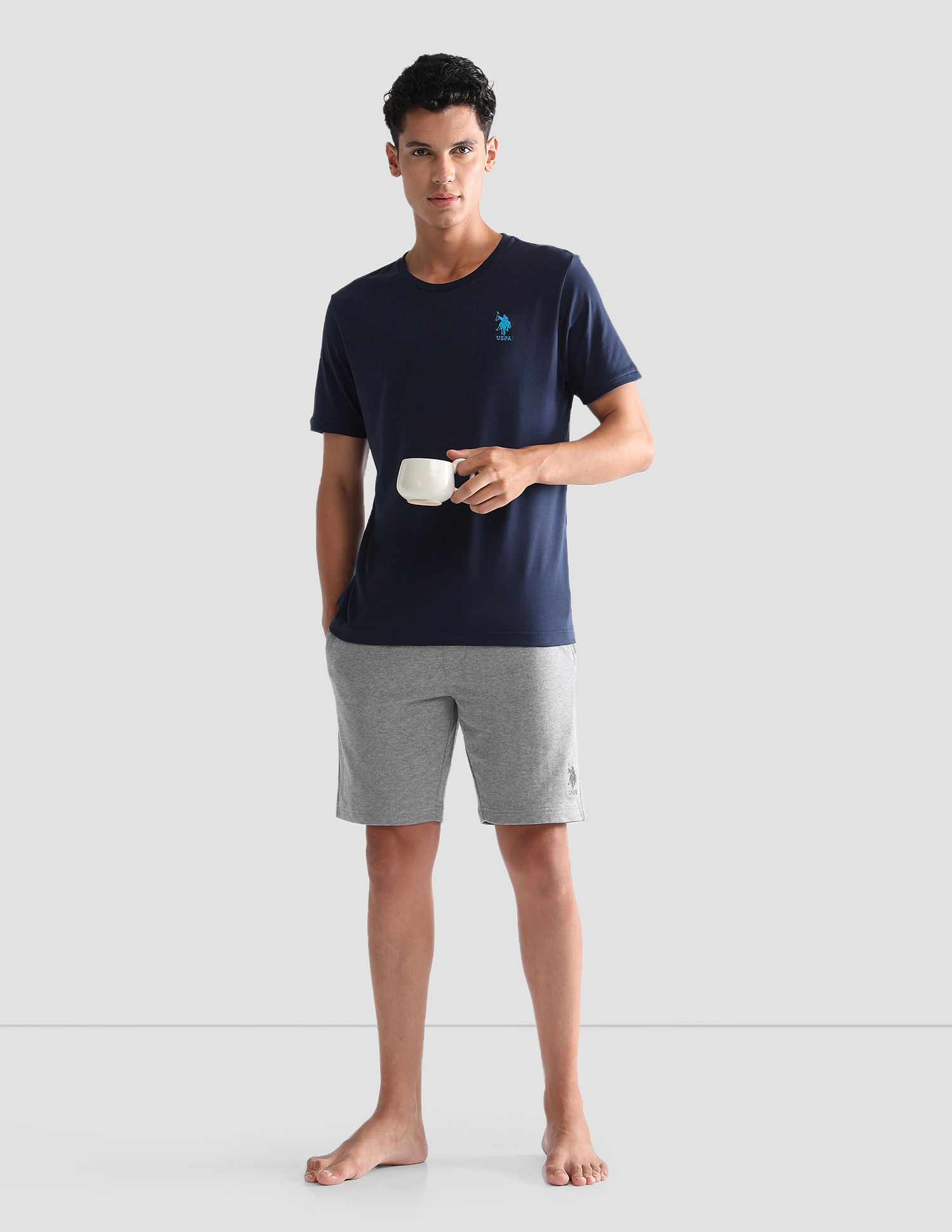 U.S. Polo Assn. Comfort Fit OES07 Lounge Shorts - Pack Of 1