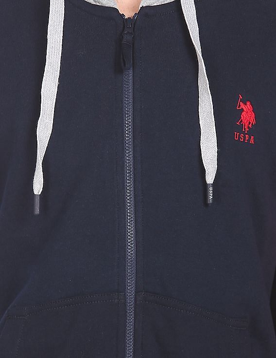 U.S. Polo Assn. Hooded Cotton Sweatshirt