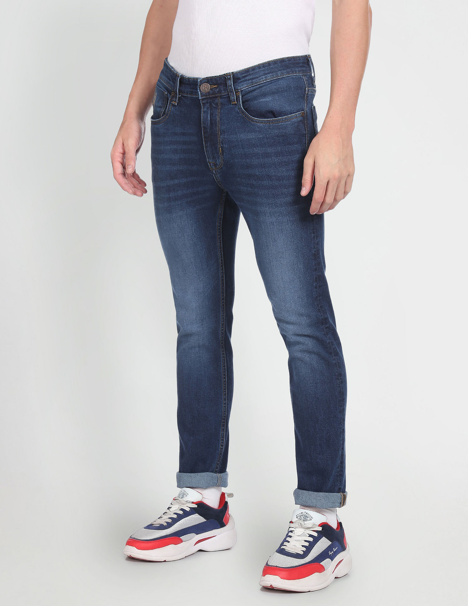 Skinny Fit Boston Blue Black Jeans | Calvin Klein® USA