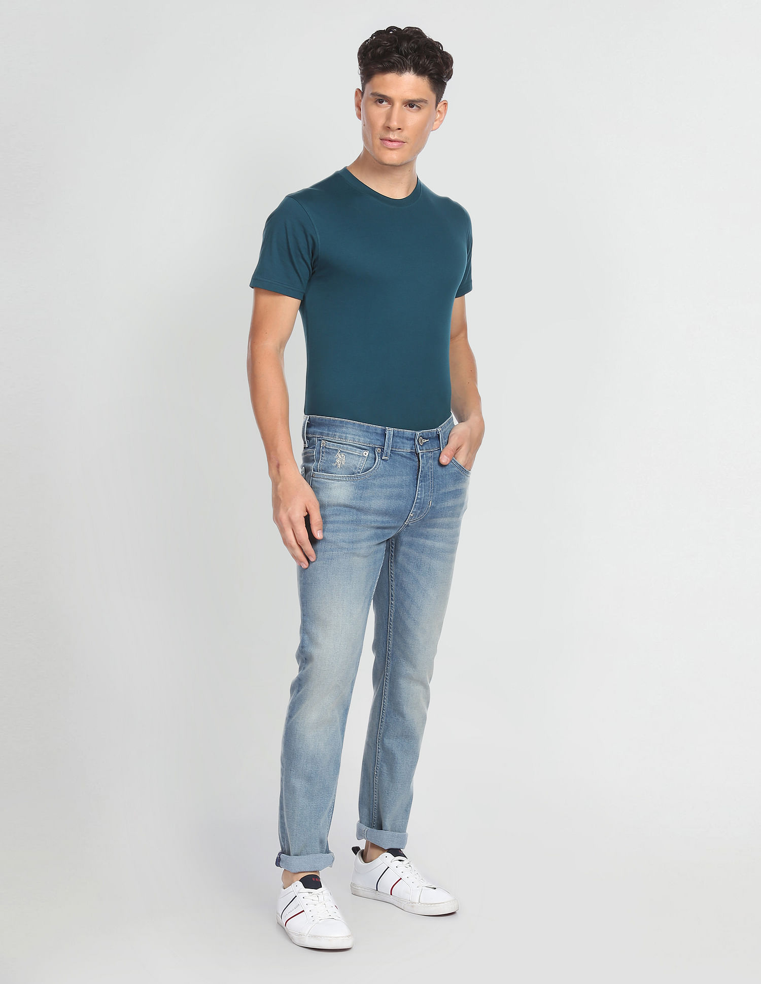 U.S. Polo Assn. Denim Co. Regallo Skinny Fit Blue Jeans