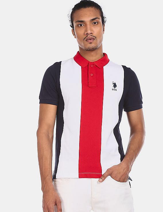 polo shirts for men red
