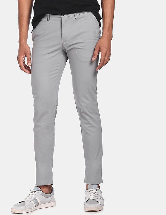 unique fit Slim Fit Men Grey Trousers - Buy unique fit Slim Fit Men Grey  Trousers Online at Best Prices in India | Flipkart.com
