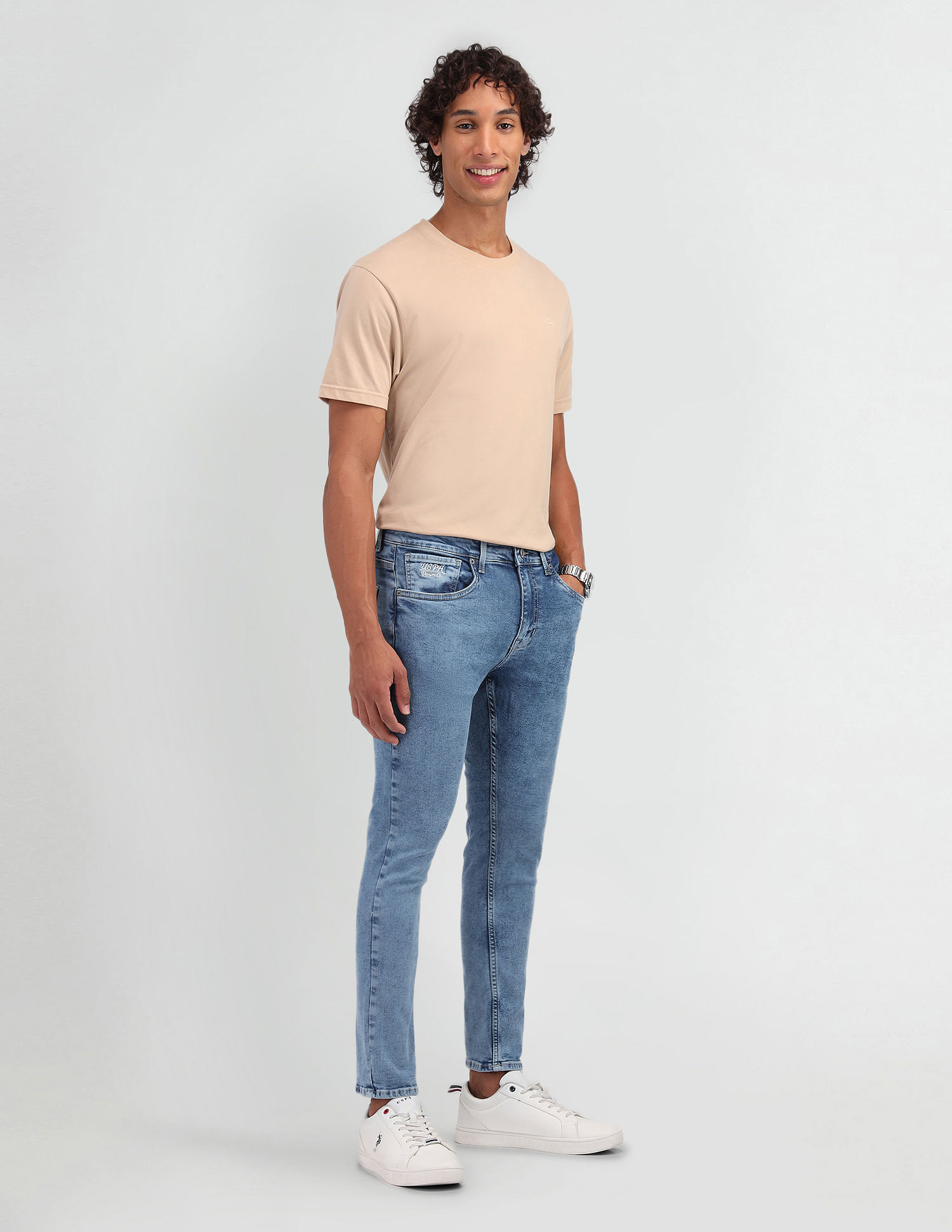 U.S. Polo Assn. Denim Co. Henry Tapered Fit Blue Jeans