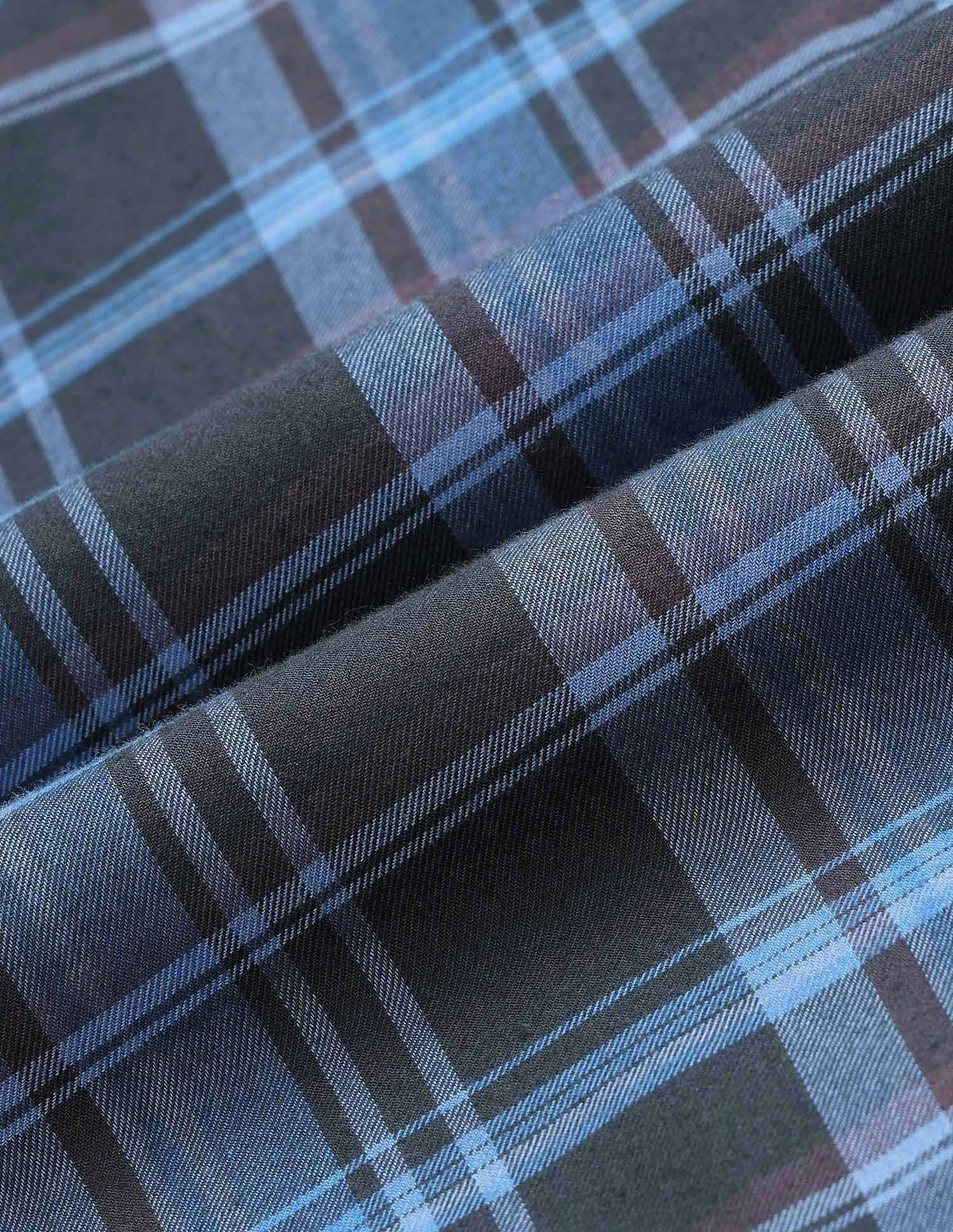 Arrow Sport Plaid Checked Pure Cotton Shirt