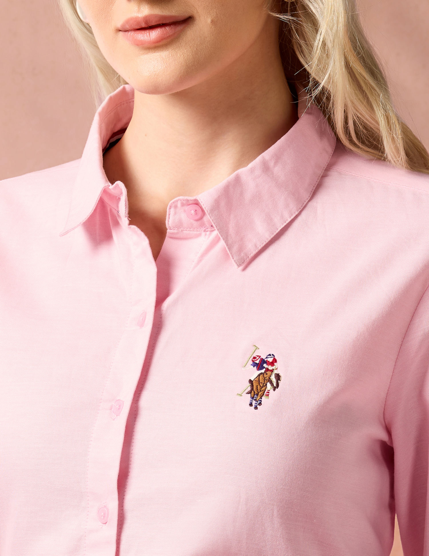 rosémuse logo embroidery pleats polo op logo embroidery pleats polo op – BUNNY APARTMENT