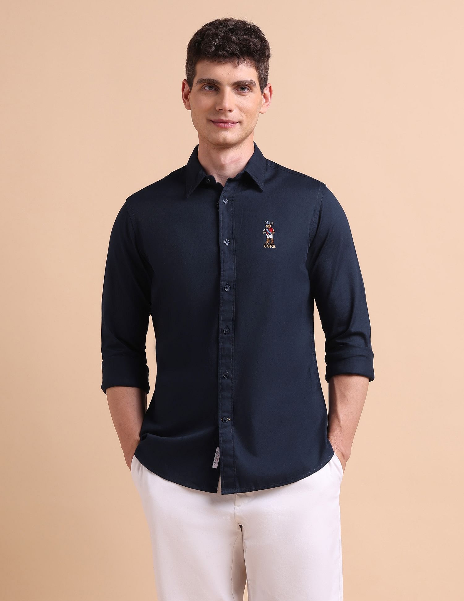 U.S. Polo Assn. Tailored Fit Button Down Shirt