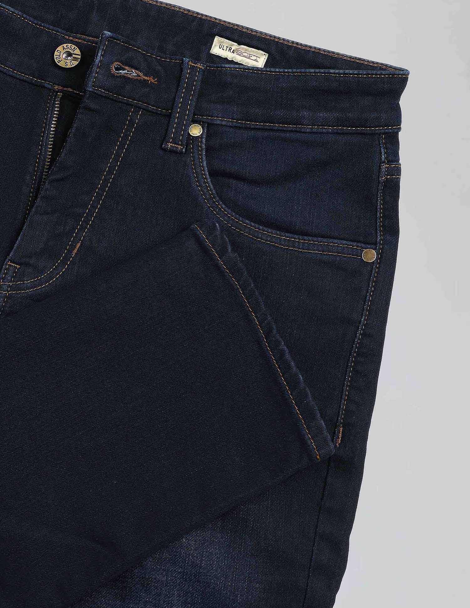 U.S. Polo Assn. Denim Co. Brandon Slim Tapered Fit Blue Ultra Soft Jeans