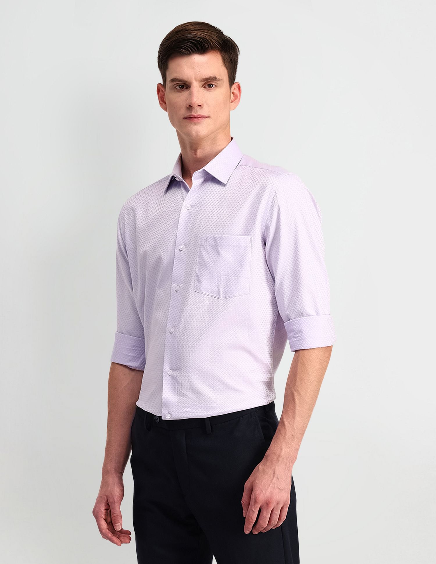 Arrow Liberty Classic Fit Cotton Shirt