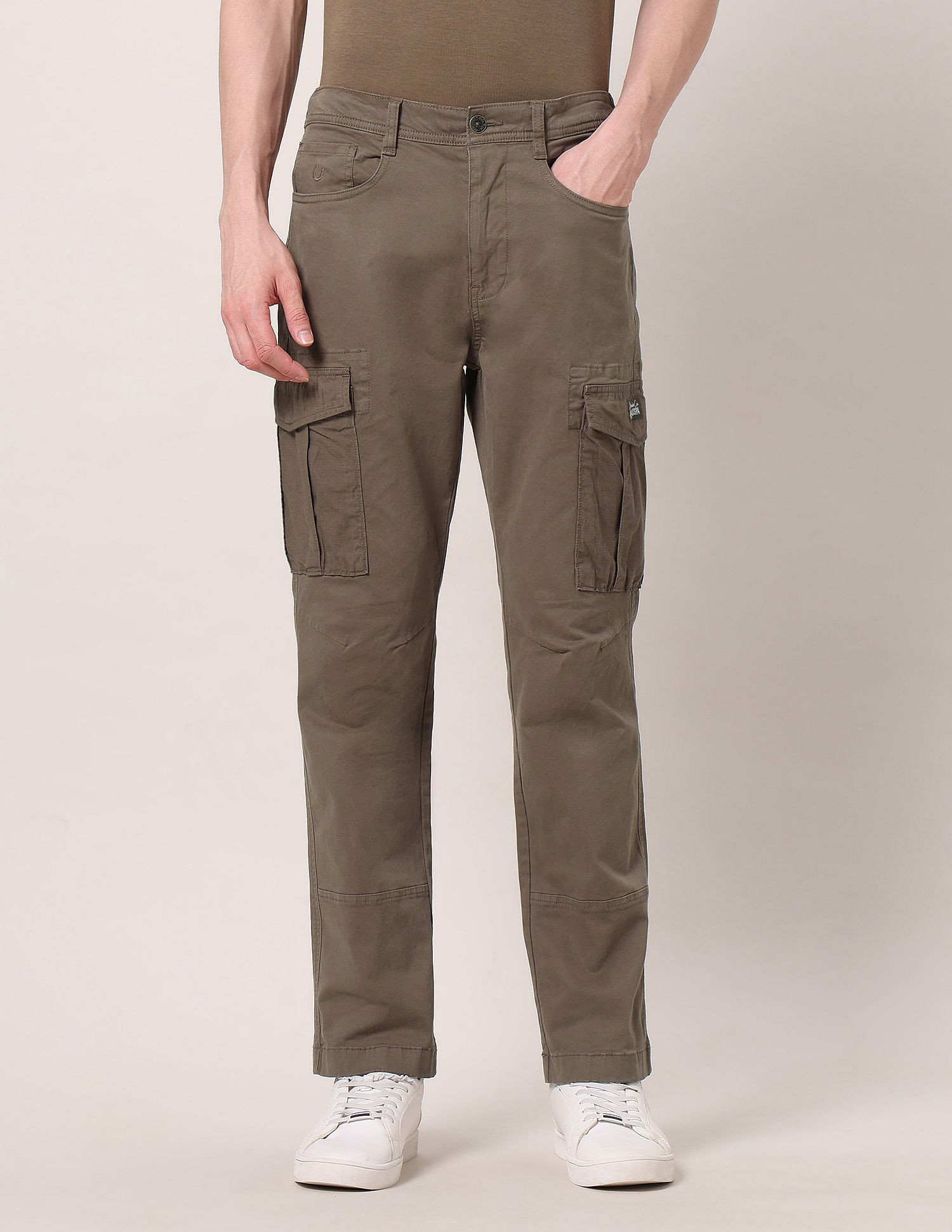 U.S. Polo Assn. Denim Co. Straight Fit Cargo Trousers