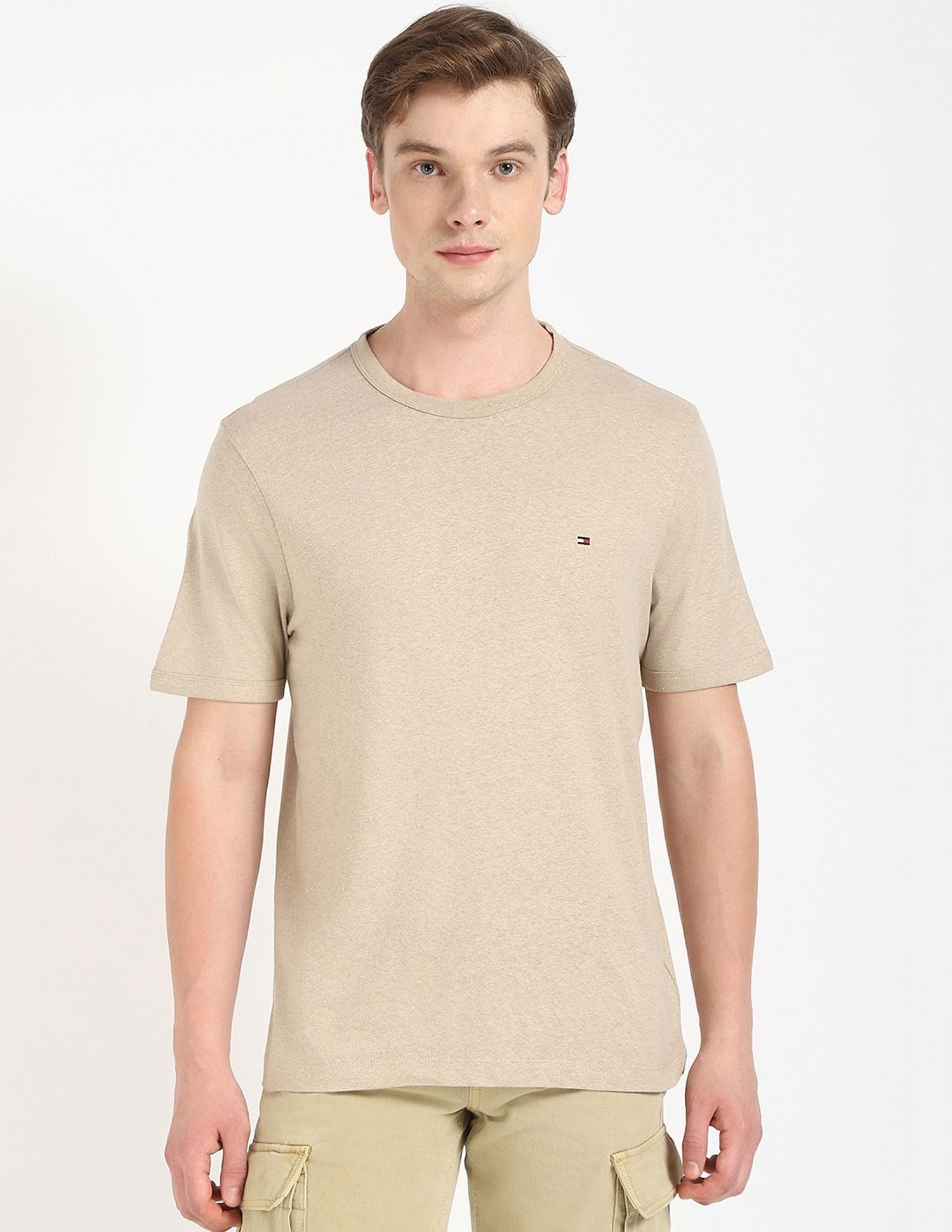 Tommy Hilfiger Solid Regular Fit T-shirt