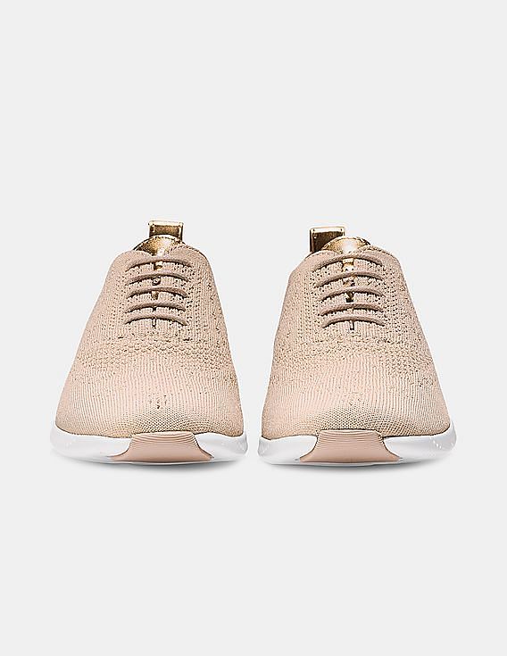 Cole Haan Women Nude 2.ZERØGRAND Wingtip Oxfords