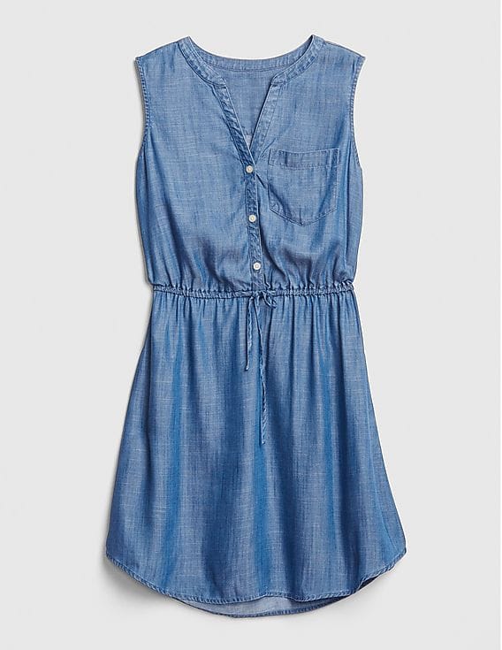 gap shirt dress blue Buy Women's Clothing GAP Blue Shirt Dress Online