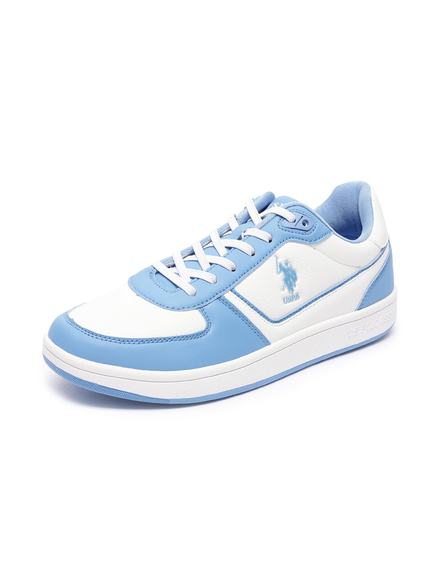 U.S. Polo Assn. Men Round Toe Colour Block Etro Sneakers