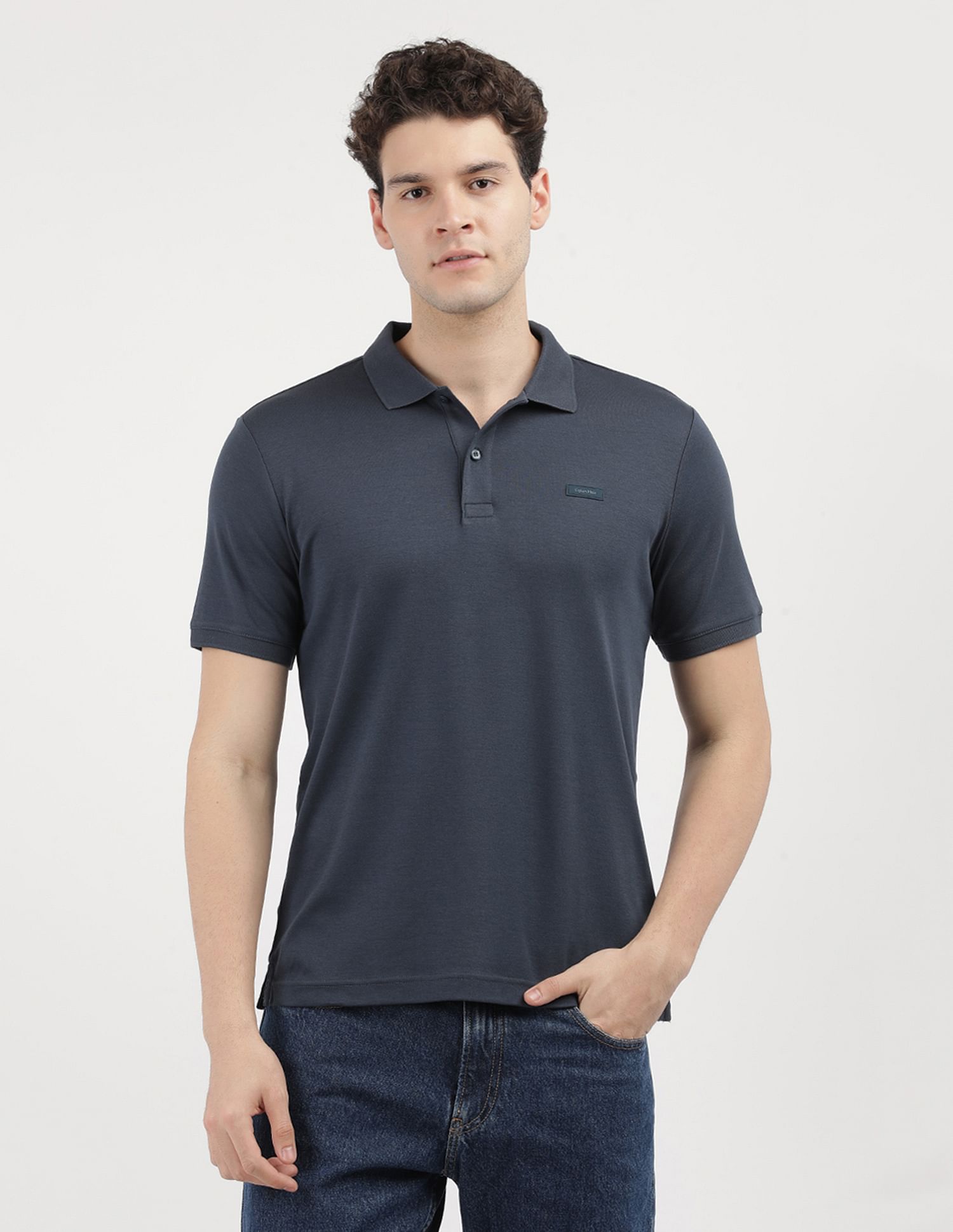 Calvin klein the liquid touch polo best sale