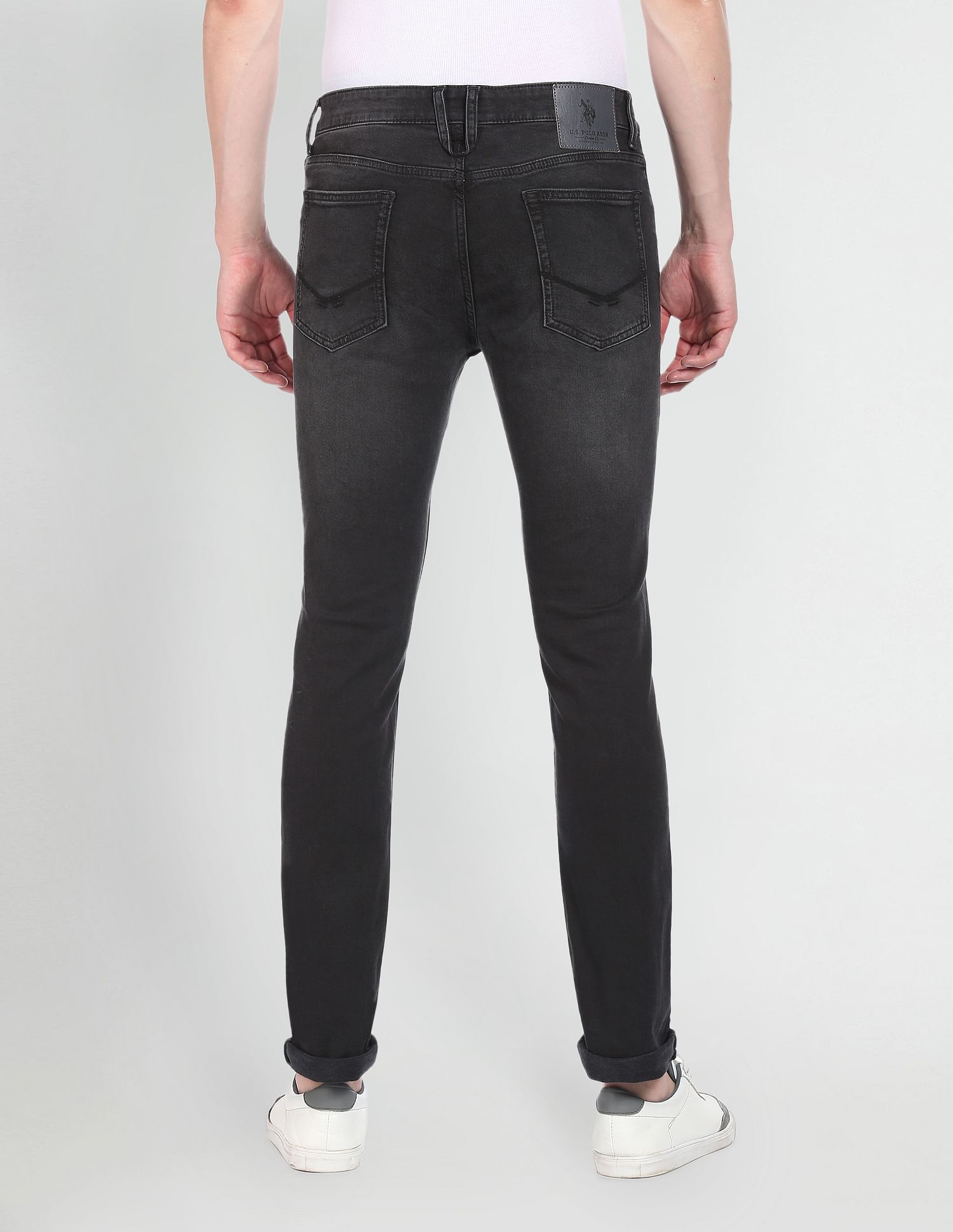 U.S. Polo Assn. Denim Co. Regallo Skinny Fit Black Jeans