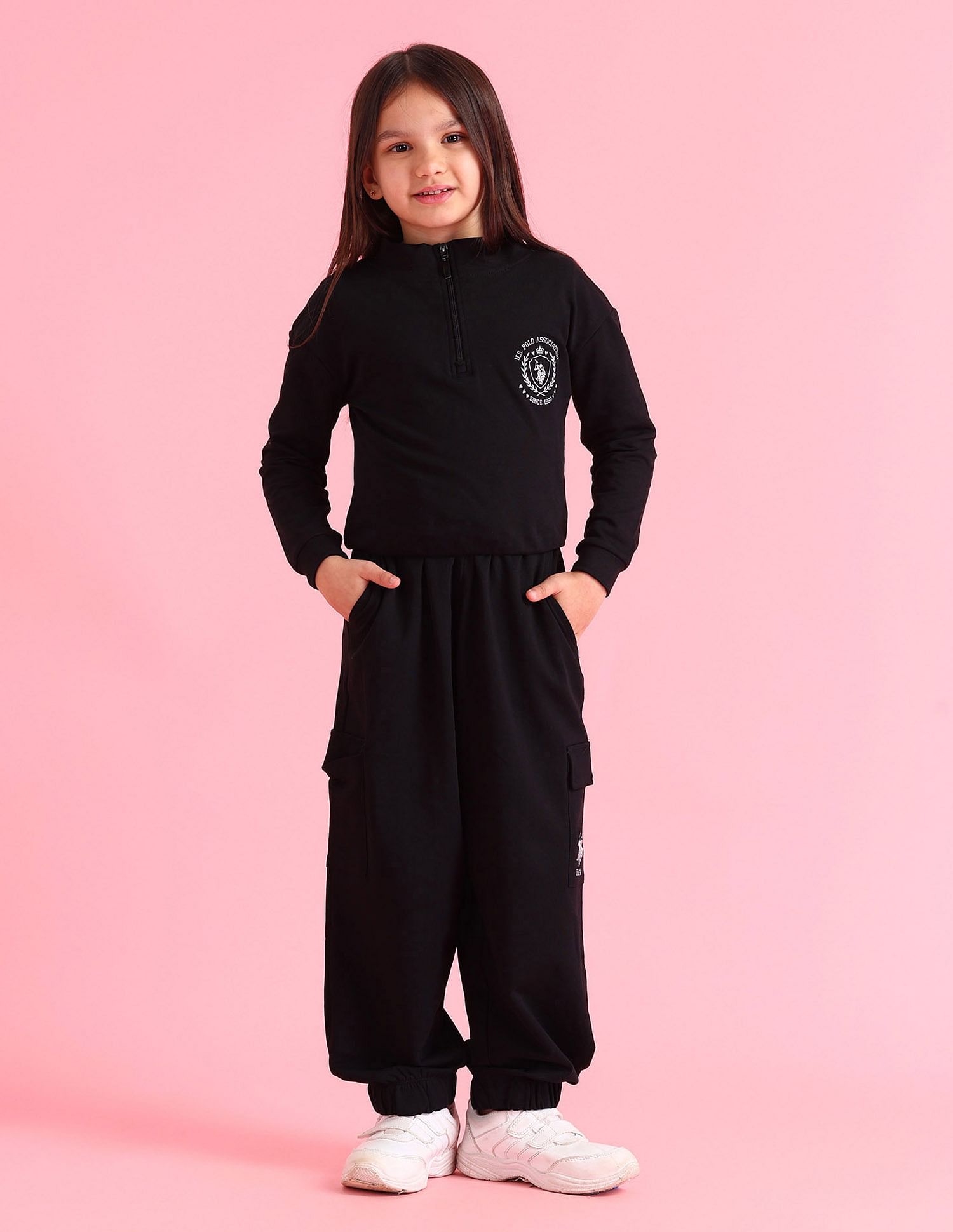 U.S. Polo Assn. Kids Girls Casual 2 piece Set