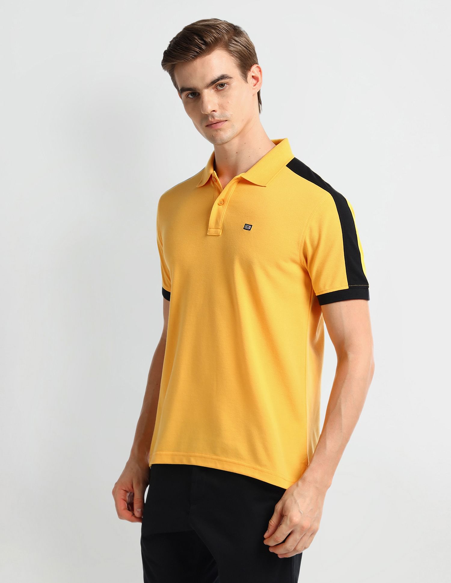 Arrow Sport Regular Fit Solid Polo Shirt