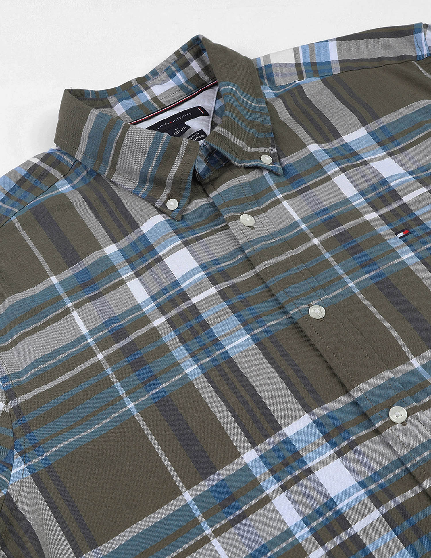 Tommy Hilfiger Oxford Plaid Regular Fit Shirt