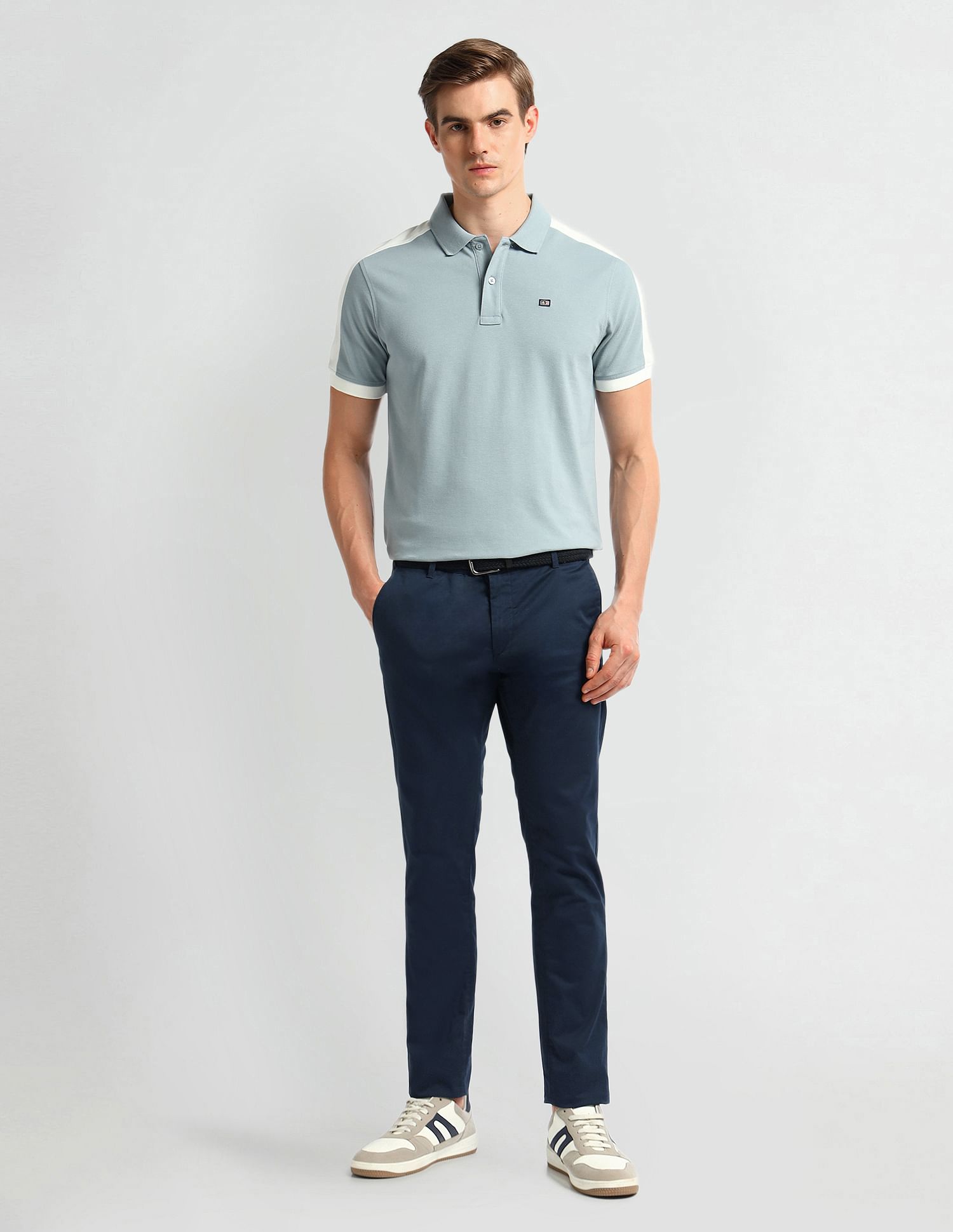 Arrow Sport Regular Fit Solid Polo Shirt