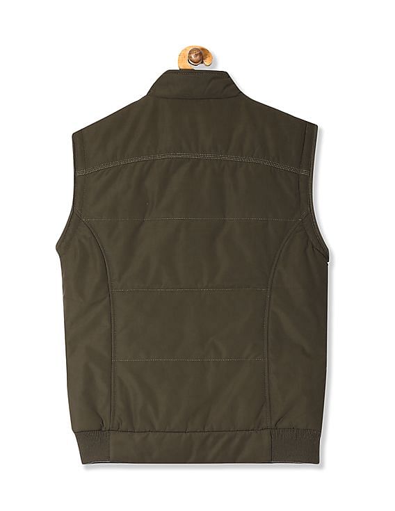 Buy Arrow Sports Sleeveless Zip Up Jacket - NNNOW.com