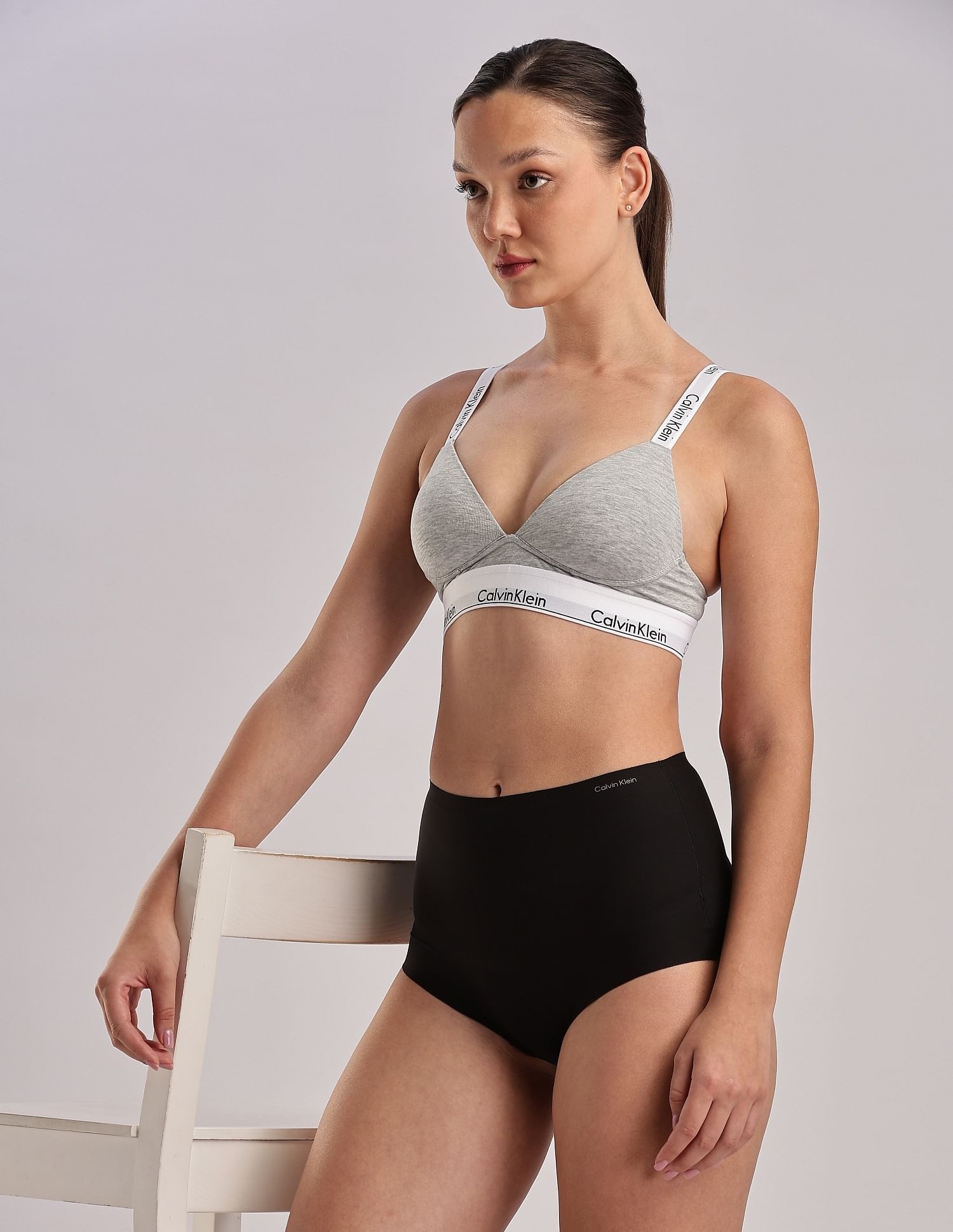Calvin Klein Underwear Solid High Rise Seamless Panty
