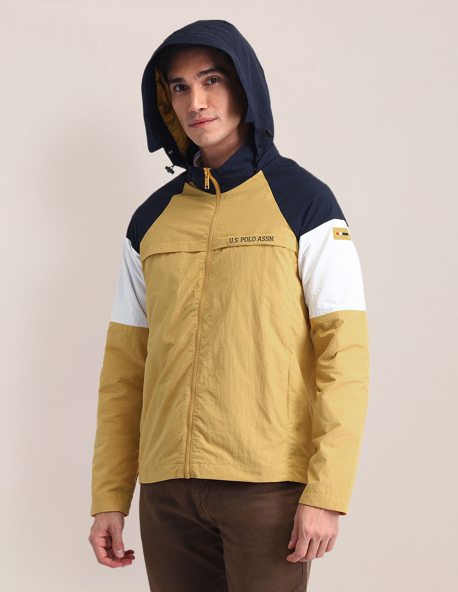 U.S. Polo Assn. Regular Fit Solid Padded Jacket