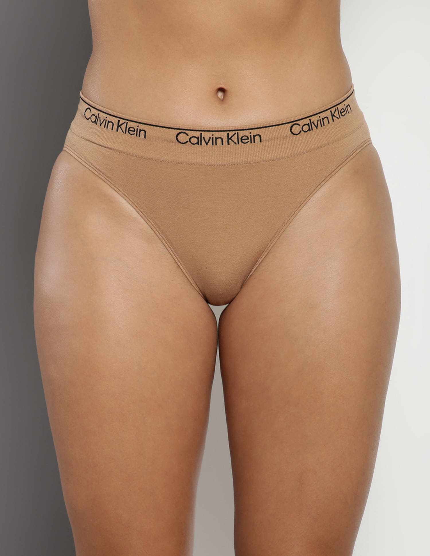 Buy Calvin Klein Underwear Mid Rise Solid Bikini Panties