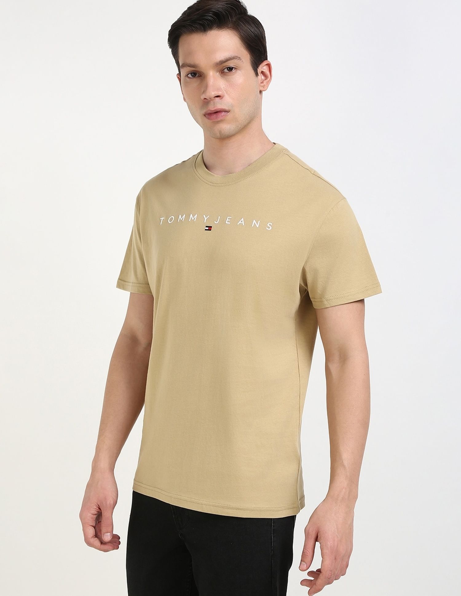 Tommy Hilfiger Embroidered Logo Regular-Fit Cotton T-Shirt