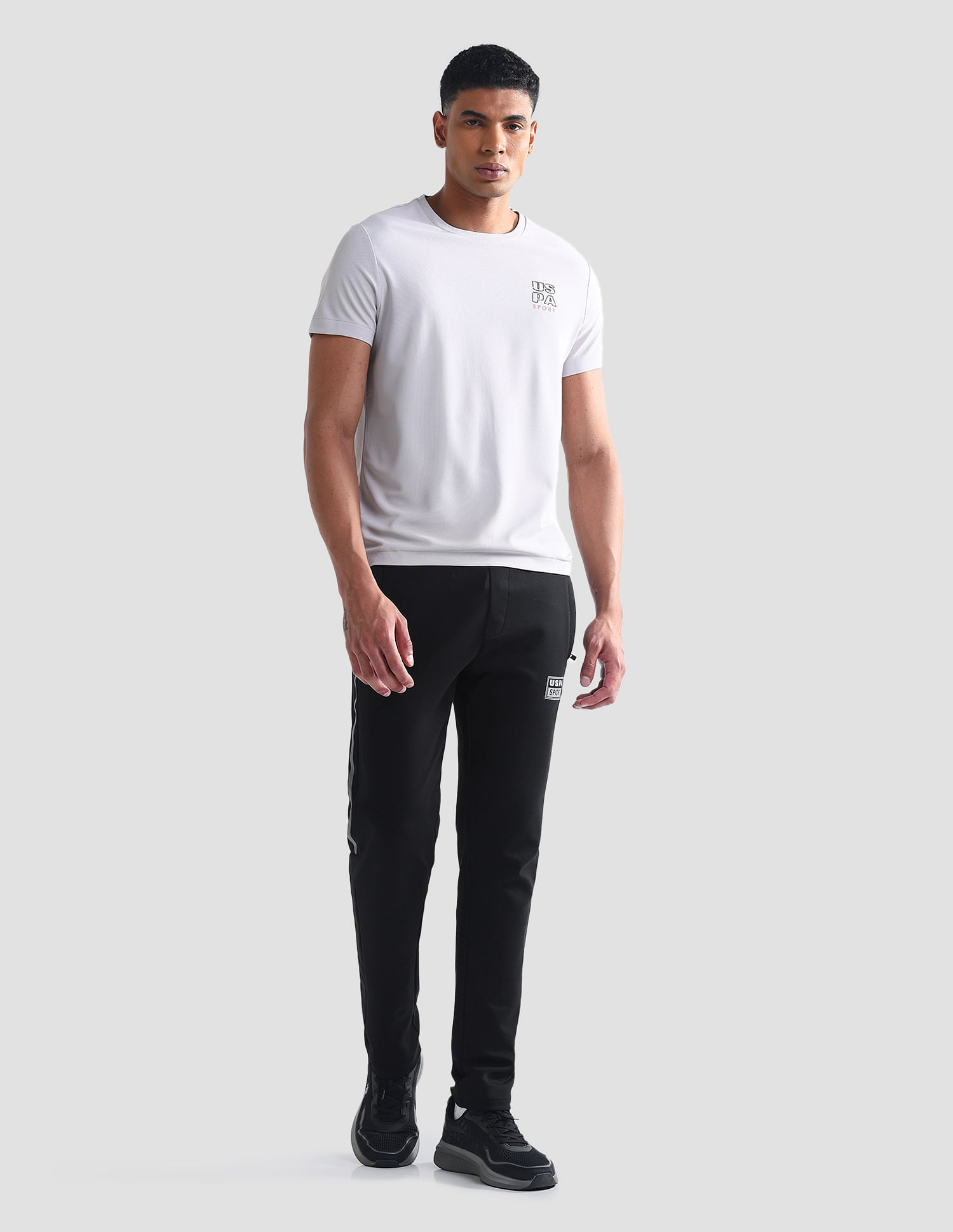 USPA Active Appliqued Logo Active Track Pants