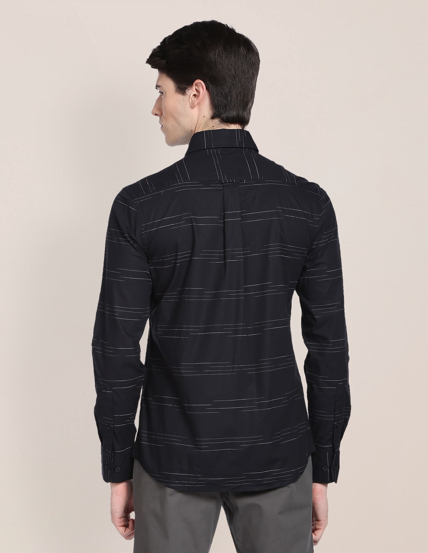 U.S. Polo Assn. Signature Weft Stripe Space Dyed Shirt