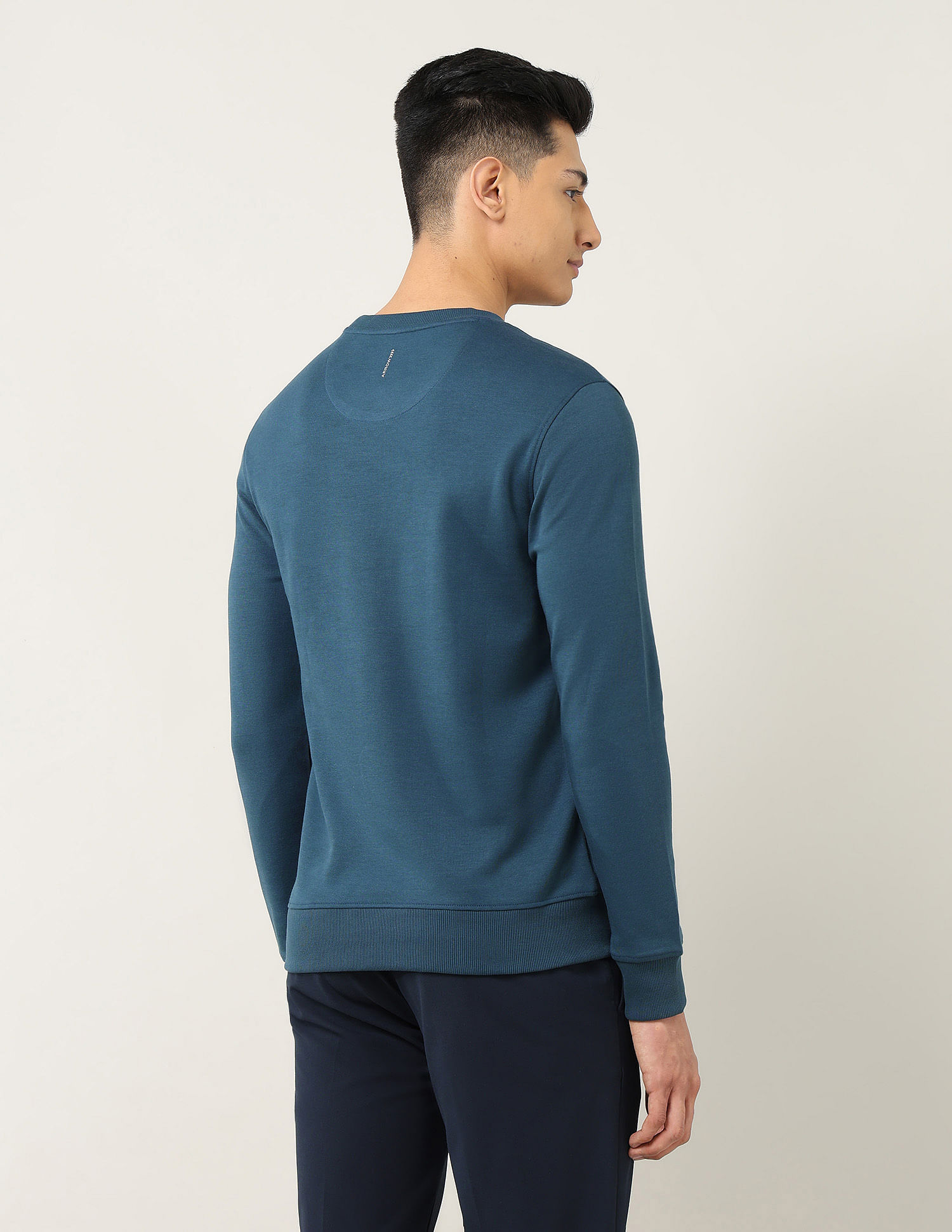 Arrow Sport Regular Fit Typography Sweatshirt