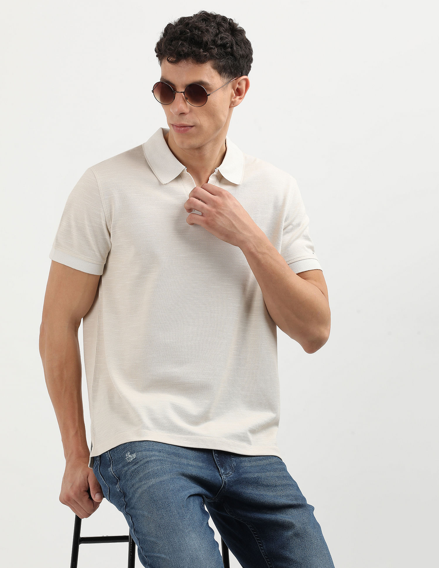 Tommy Hilfiger Mouline Regular Polo Shirt