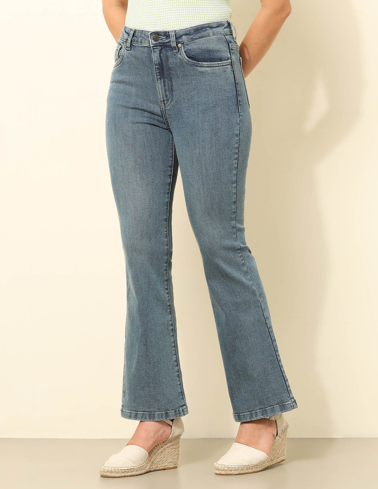 U.S. Polo Assn. Women High Rise Bootcut Jeans