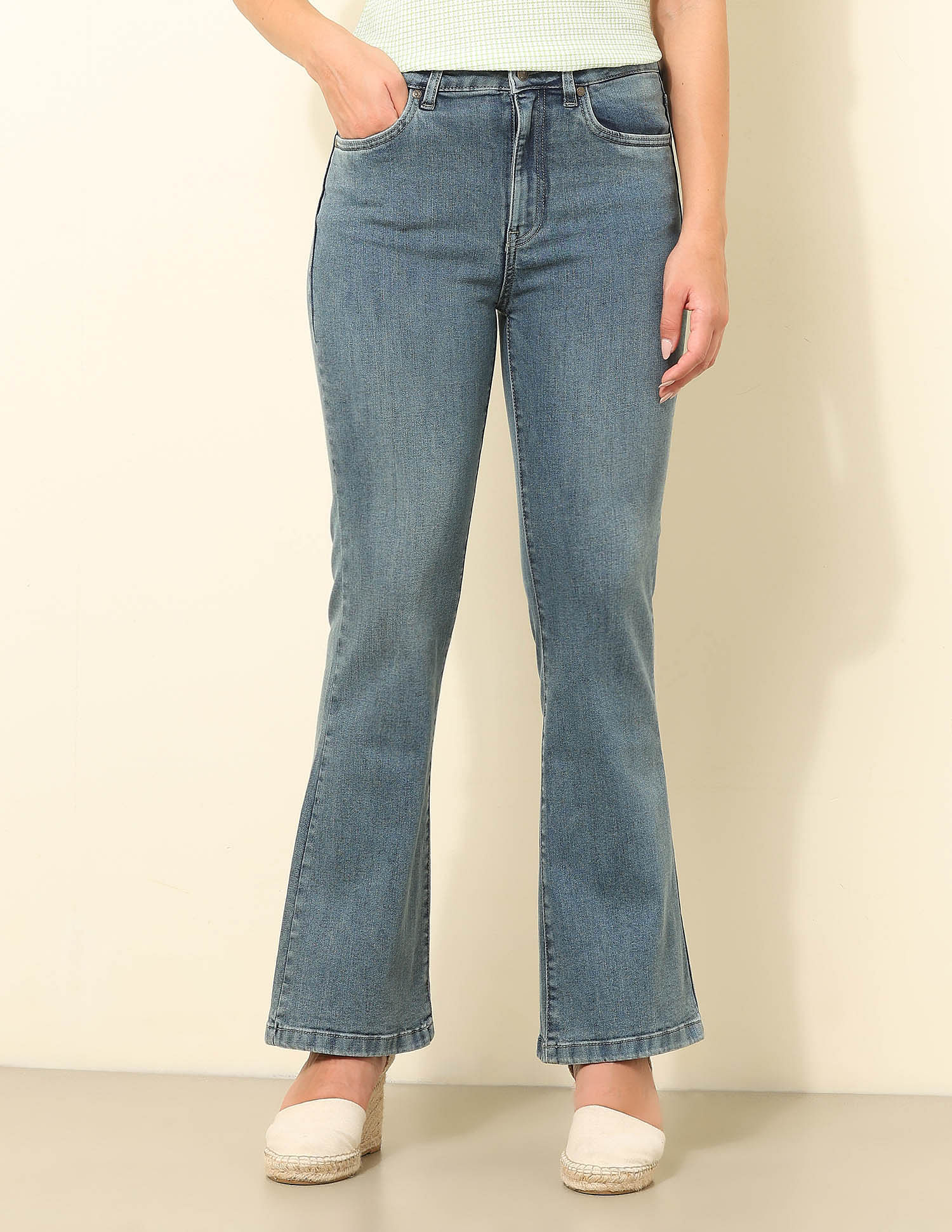 U.S. Polo Assn. Women High Rise Bootcut Jeans