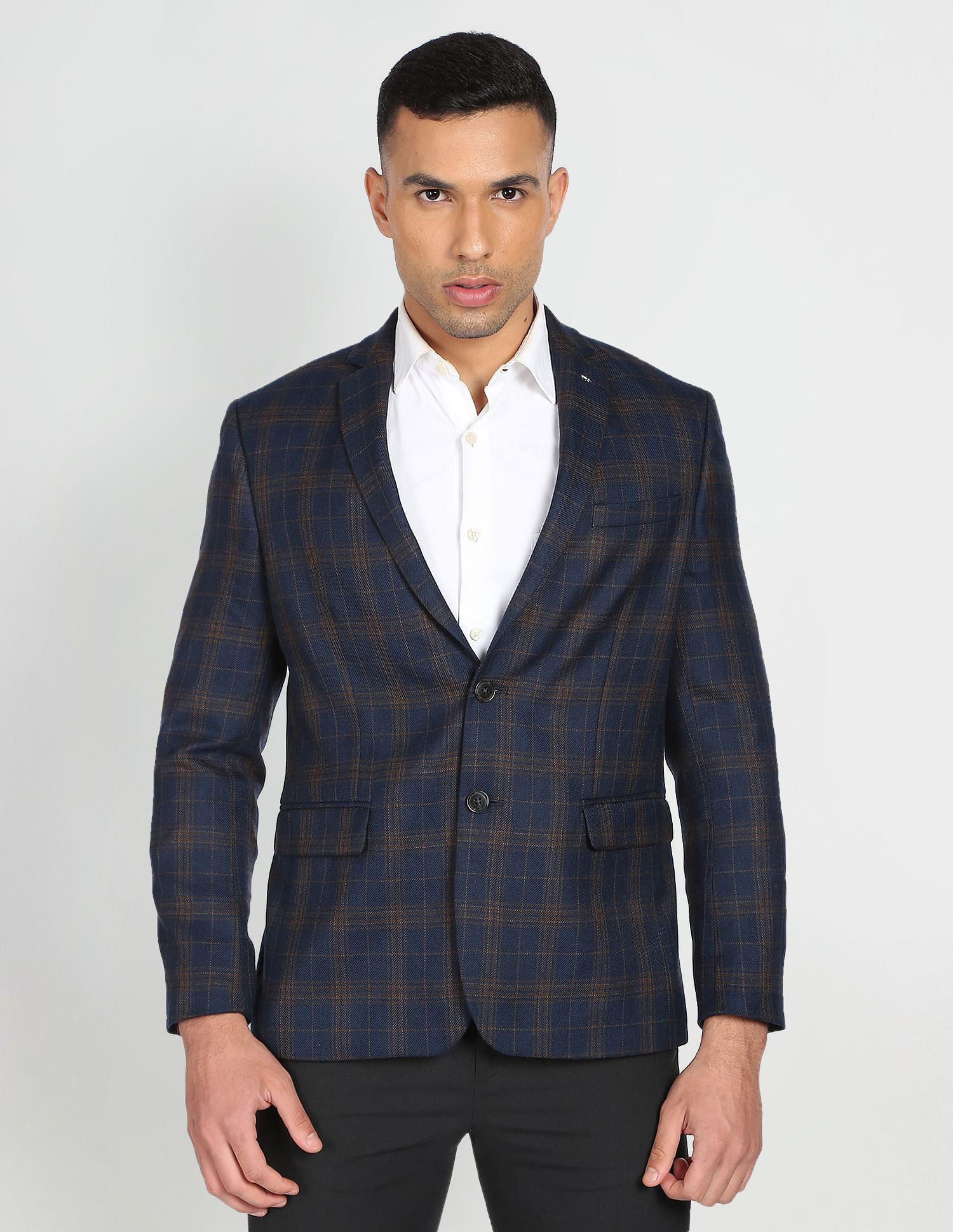 Arrow Tweed Check Blazer