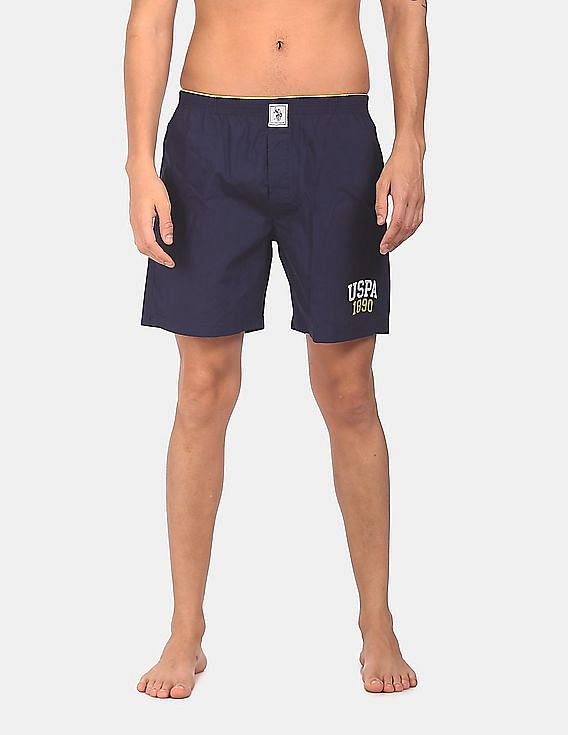 USPA Innerwear Brand Print Cotton IYAA Boxers - Pack Of 1