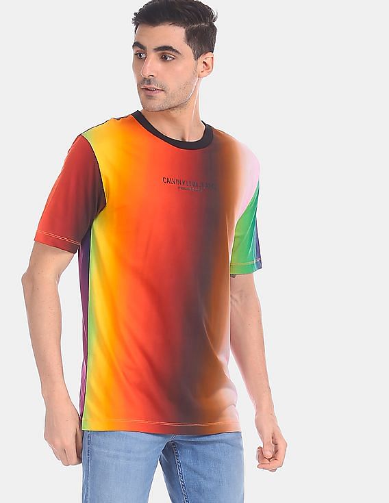 Calvin klein colored t shirts discount