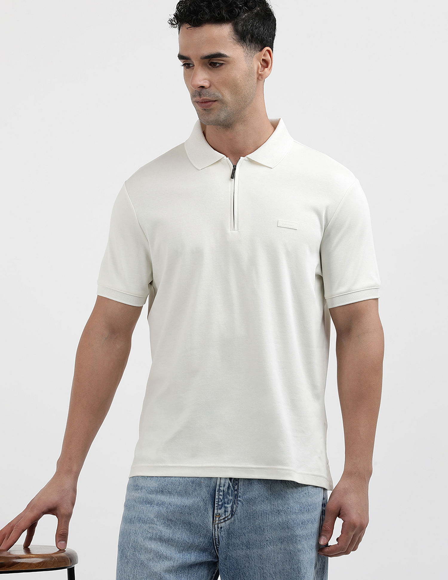 Calvin Klein Jeans Regular Fit Soild Polo Shirt