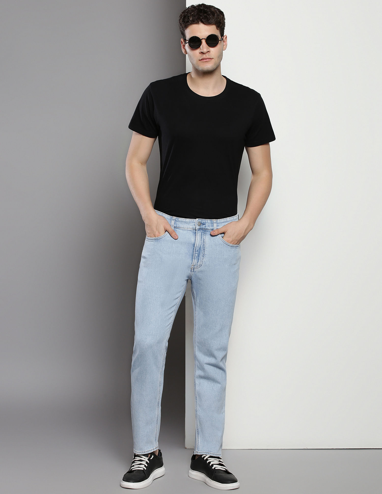 Calvin Klein Mid Rise Sustainable Straight Fit Jeans