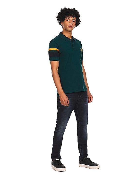 U.S. Polo Assn. Cotton Solid Polo Shirt