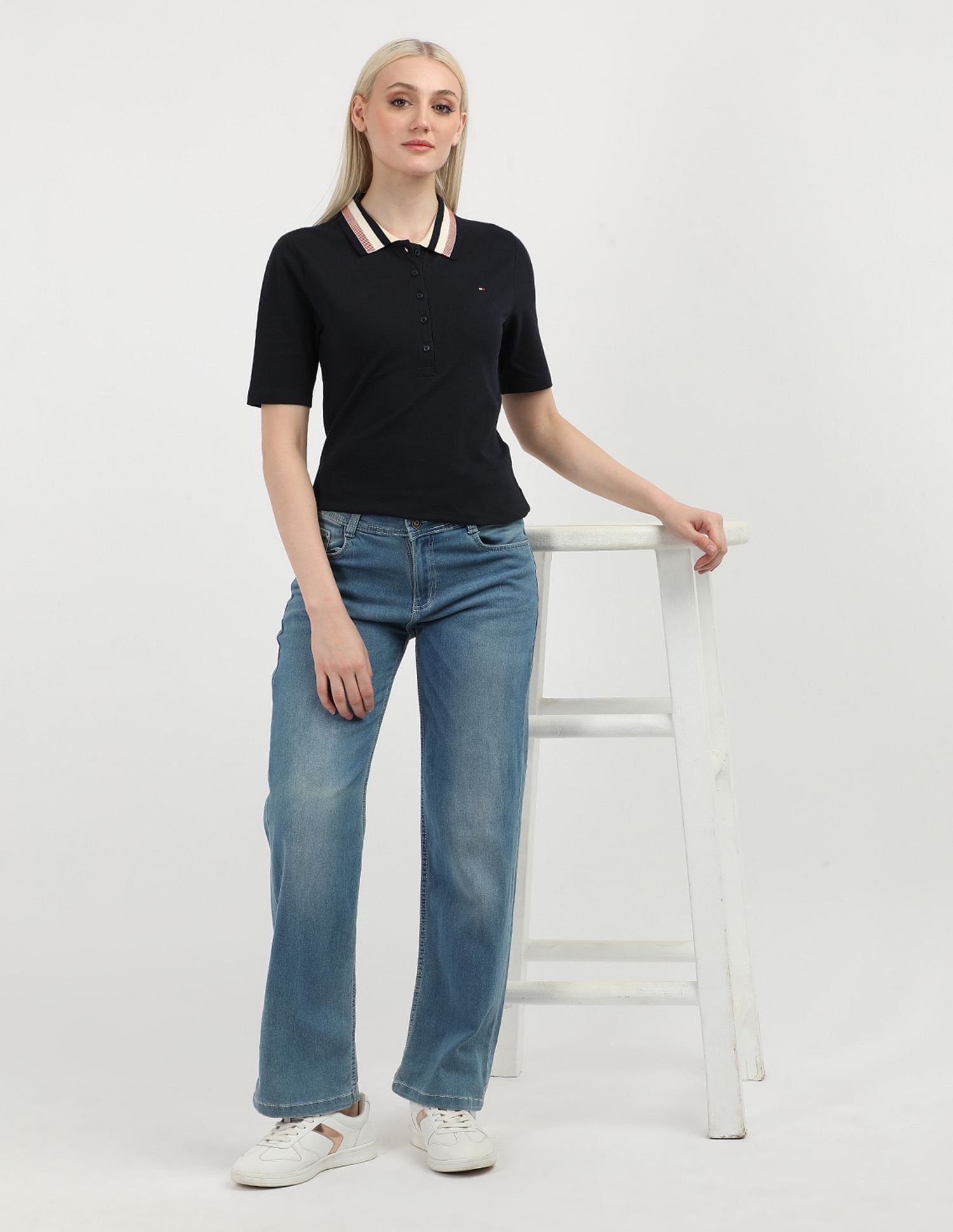 Tommy Hilfiger Slim Fit Solid Polo Shirt