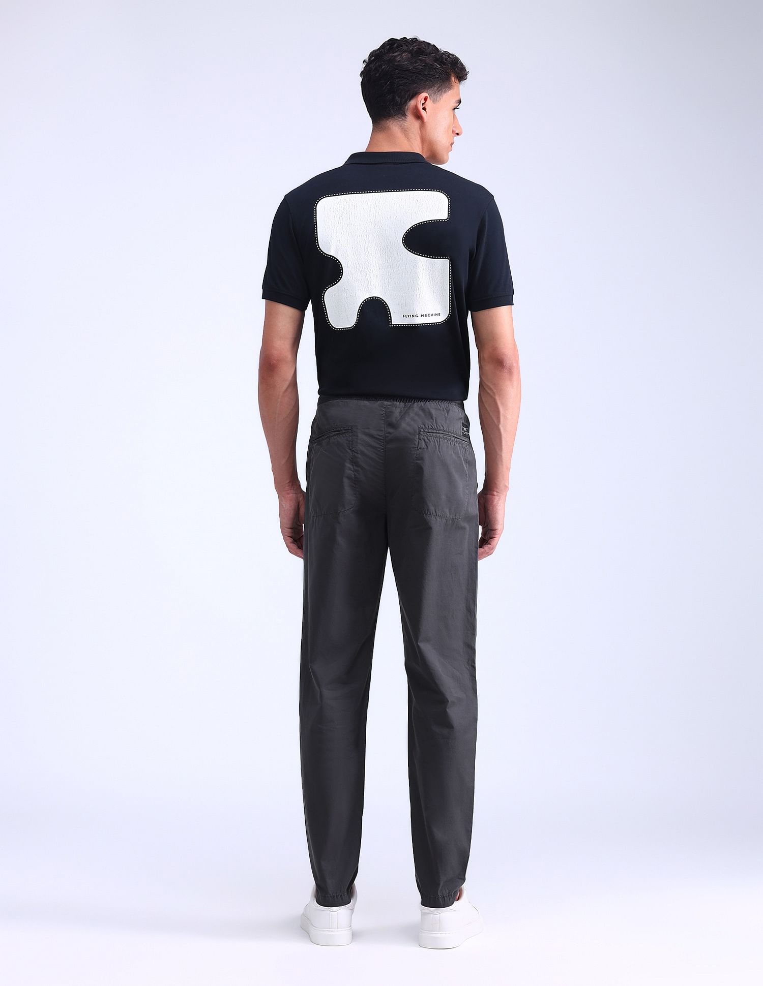 Flying Machine Relaxed Tapered Fit Trousers