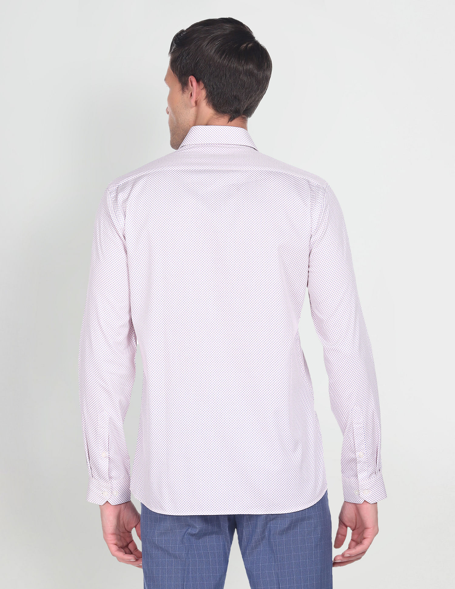 Arrow Printed Dobby Formal Shirt