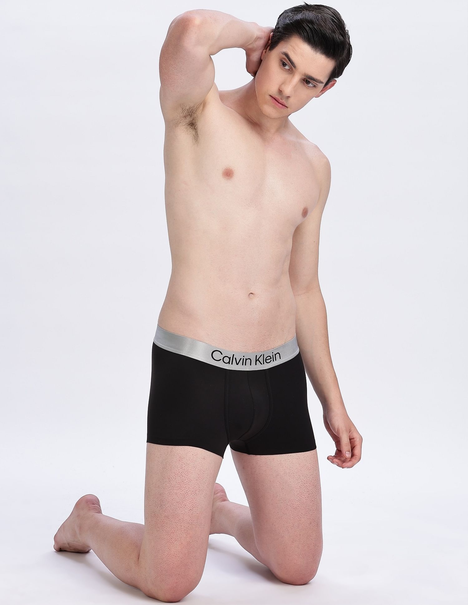Calvin Klein Underwear Low Rise Solid Black Trunks