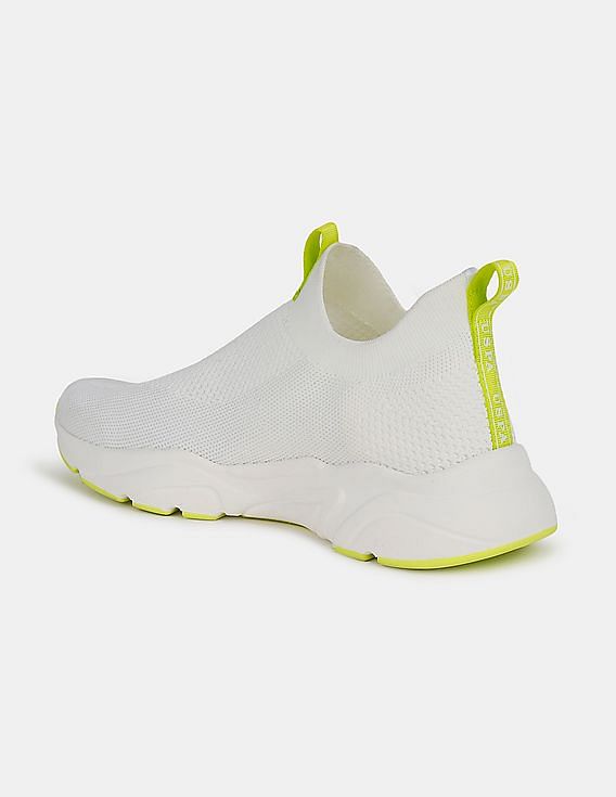U.S. Polo Assn. Men Lightweight Knit Active Slip On Duncan Sneakers