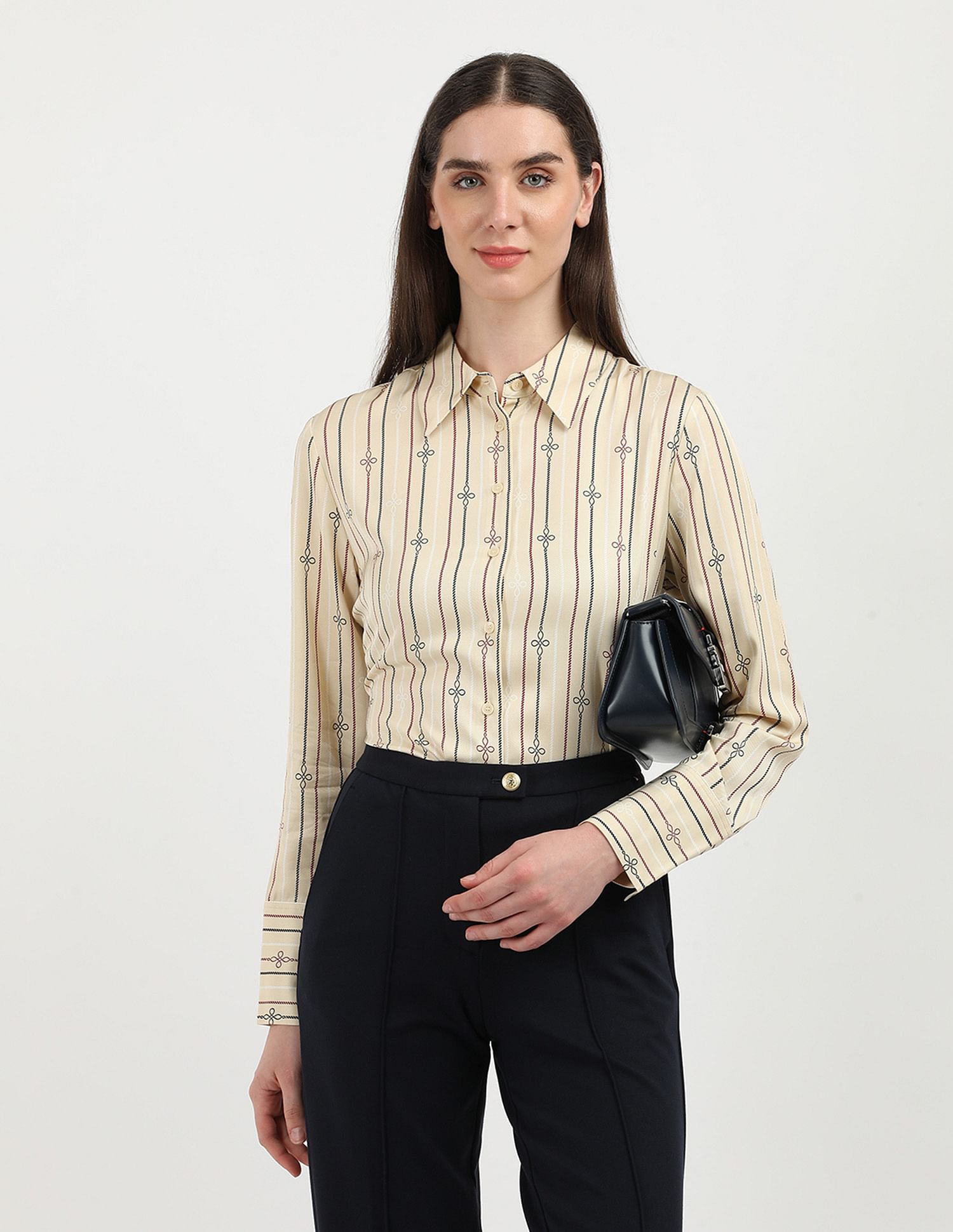 Tommy Hilfiger Regular Fit Vertical Striped Shirt