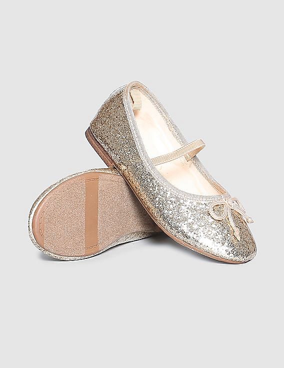 Gap gold on sale ballet flats