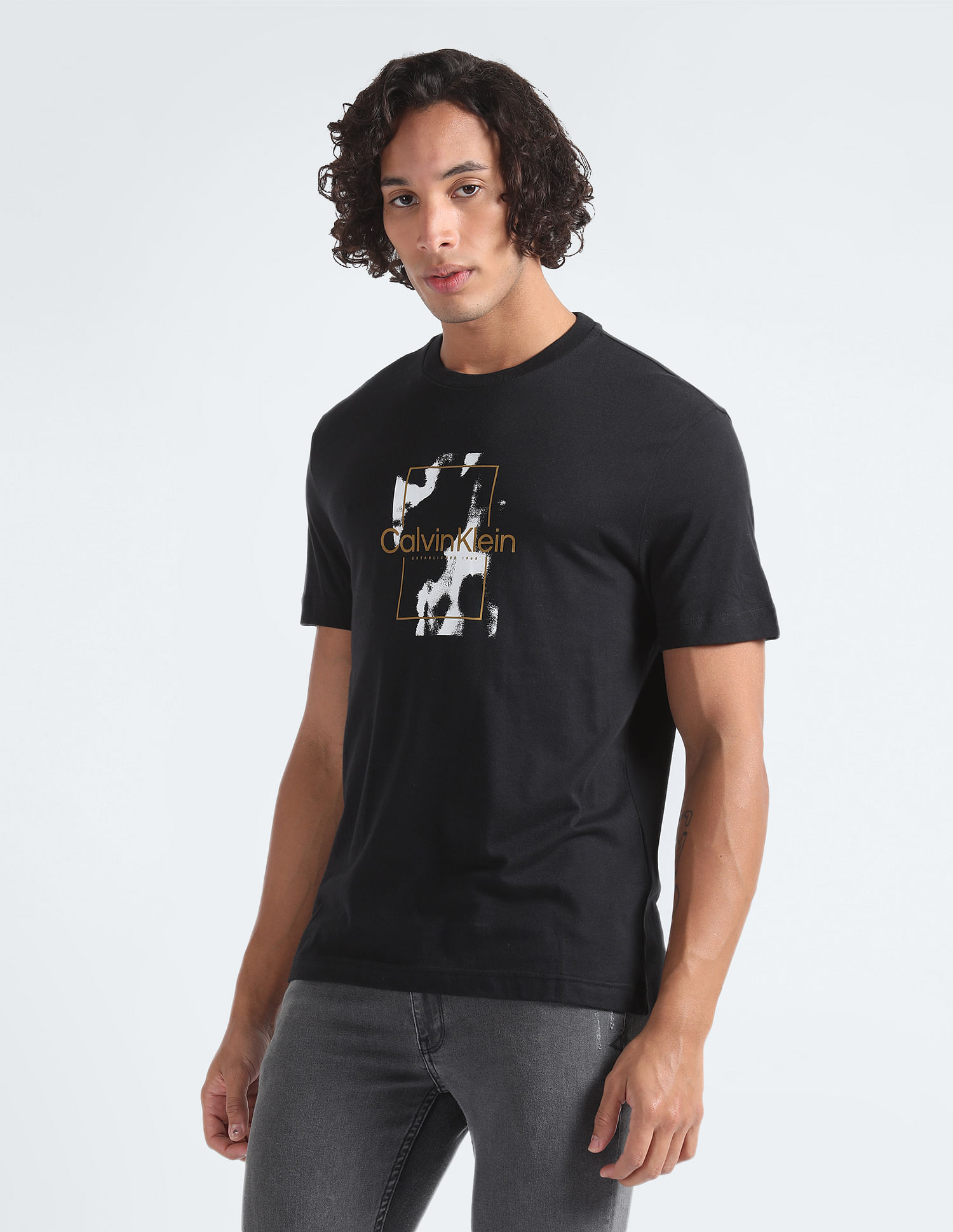 Calvin Klein Jeans Sustainable Brand Print T-Shirt