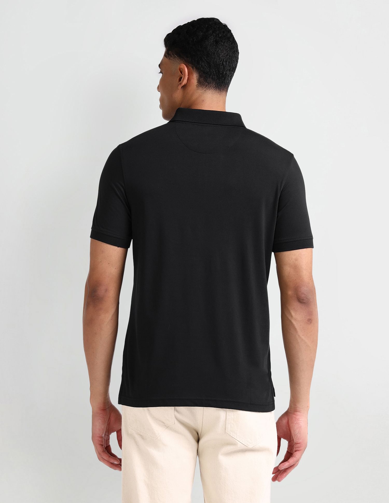 Arrow Sport Brand Print Polo Shirt